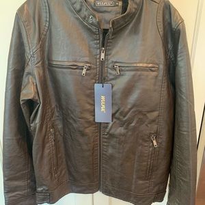 Wulful faux Leather Jacket